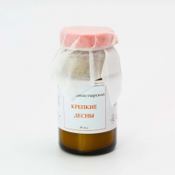 Мазь монастырская «Крепкие десны» 30 мл.
